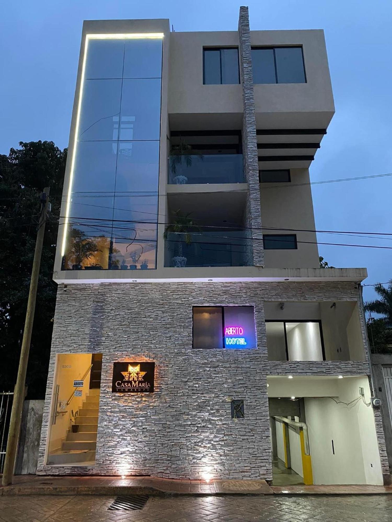 Hotel Casa Maria Tamasopo Exterior foto